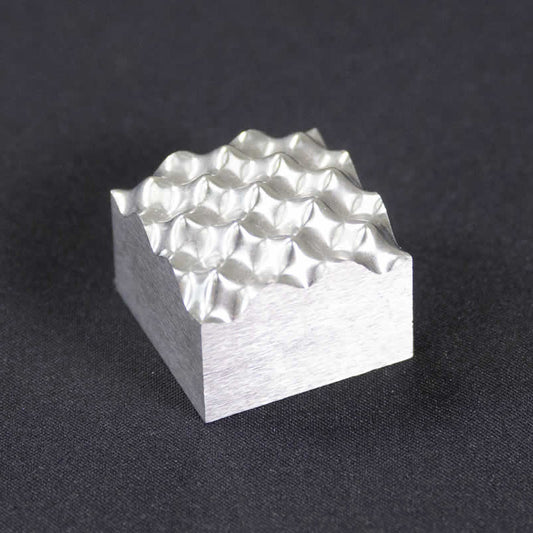 展示会用加工サンプル 波型金型